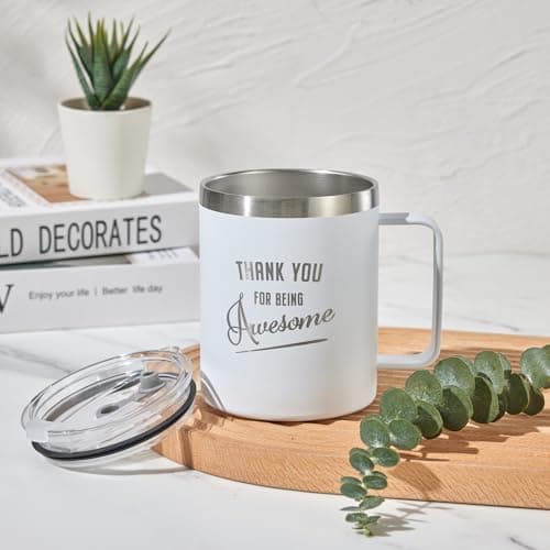 Thank You Gifts for Women Employee Appreciation Gifts Baskets Box for Best Friend Mom Teachers Nurse Secretary Boss Lady Hostess Mentor Leaders Office Coworkers for Holiday With Thank You Card Tumbler