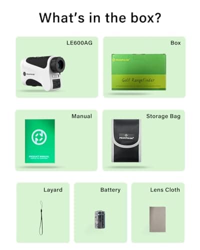 Golf Rangefinder 650/1200/1700 Yards Range Finder Golfing 6X Magnification 0.5 Yard Accuracy Flag Pin Lock Vibration Fast Focus