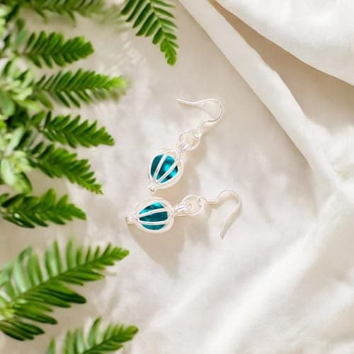 Bottled Up Designs Handmade Drop Earrings, Eco Friendly, Recycled Vintage Bottles, Made in USA, Birthday Gifts, Mothers Day, Women, Anniversary