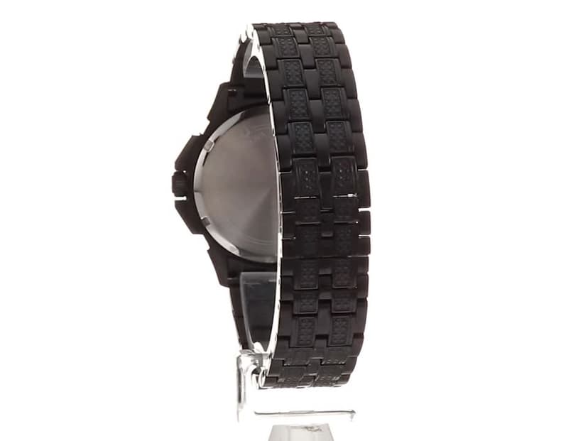 Bulova Men's Crystal Octava Chronograph Quartz Watch, Pave Crystal Dial