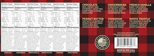 Holiday Hot Cocoa 12 Pack Cocoa Sampler Gift