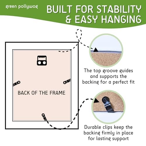 Green Pollywog 5-Opening Paw Print Collage Frame | Paw Print Picture Frame | Display for Photos for Pets | Dog Mom Gift | Dog Dad Collage | Pet Memorial Picture Gallery