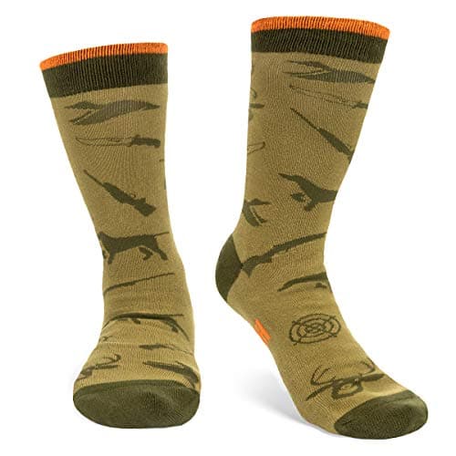 Lavley Funny Fishing and Hunting Socks for Men