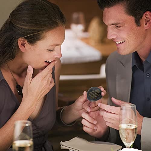 Happy Anniversary Decorative Stones Rock - Heartwarming You are My Rock Wedding Presents, Inspiring Anniversaries Keepsake for Her, Decorative Accessories Anniversary Present for Him