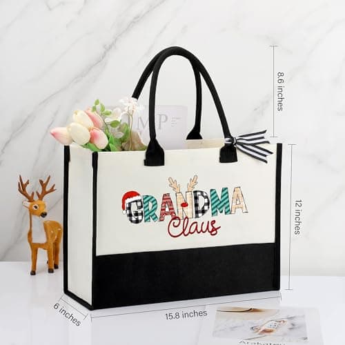 Grandma Christmas Ideas Gifts - Unique Gifts for Grandma - Basket Set of 5