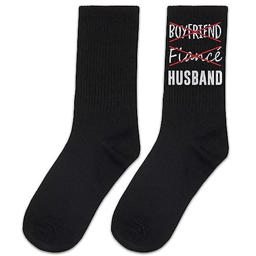 Not Boyfriend Socks, Wedding Gift, Gift For Fiance - Fiance Socks