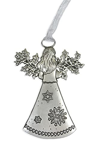Friends Angel with Holly of All Gifts Beneath The Tree, Your Friendship Means The Most to Me Ornaments Christmas Tree Décor Gifts from Best Friend Presented in a Red Christmas Bag n Gift Box