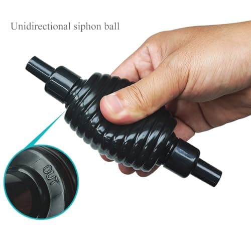 5ft-S Aquarium Siphon Vacuum Cleaner for Fish Tank Cleaning Gravel & Sand