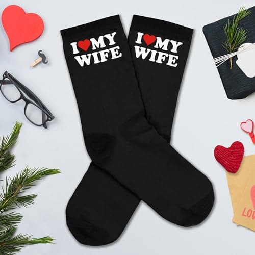 VICRAZY Birthday Gifts For Husband From Wife – Couple Gifts For Anniversary - Funny Stocking Stuffers, Christmas gifts For Him, Present for Valentine's Day, Father's Day - I Love My Wife