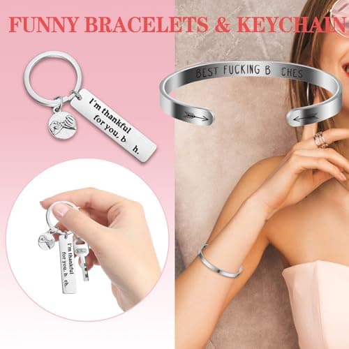 Birthday Gifts for Women - Best Friends Gifts for Women, Sister Birthday Gift Ideas, Unique Bestie Friendship for Woman, Christmas Gift for Best Friend Bestie Sister