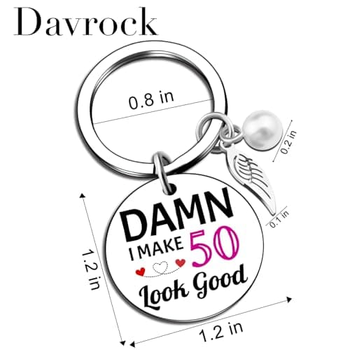 50th Birthday Gifts for Her Him Cool Gifts for 50th Birthday Decorations 50 Year Old Gift for Women Birthday 50 Years Old Gift Present For Turning Happy 50 Birthday Decorations Ideas For Friends