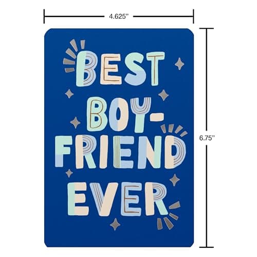 American Greetings Anniversary Card for Boyfriend (XOXO)