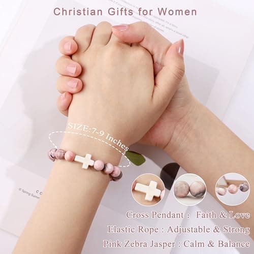 Christian Gifts for Women, Religious Faith Based Present, Best Friend Sister Mom Birthday Friendship Gifts for Women, Christmas Mothers Day Easter Thanksgiving Ideas Present