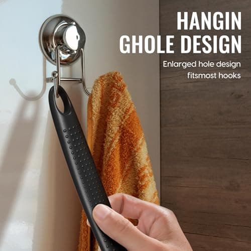 VWMYQ VWMYQ Silicone Back Scrubber for Shower, 17in Lengthen Long Handle Body Brush, Double Sided Shower Brush for Shower Exfoliating and Massage Can Produce Rich Foam, Long Handle Back Scrubber for Men