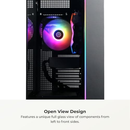 CyberPowerPC Gamer Master Gaming PC, AMD Ryzen 7 8700F 4.1GHz, GeForce RTX 5060 Ti 8GB, 16GB DDR5, 1TB PCIe 4.0 SSD, WiFi Ready & Windows 11 Home (GMA2900A2)