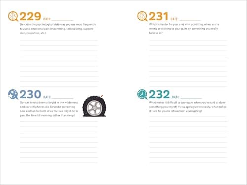 A Year of Us: A Couple's Journal: One Question a Day to Spark Fun and Meaningful Conversations (Question a Day Couple's Journal)