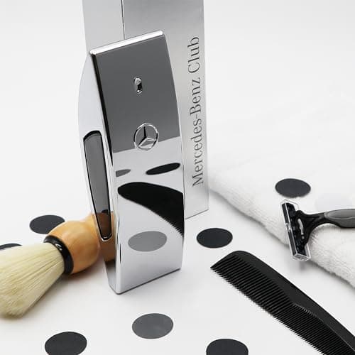 Mercedes-Benz Club Cologne for Men - 3.4 Fl Oz - Eau De Toilette Perfume Spray for Man - Woody & Musky Scent - Luxury Long Lasting Fragrance with Notes Of Grapefruit, Cardamom & Earthy Dry wood