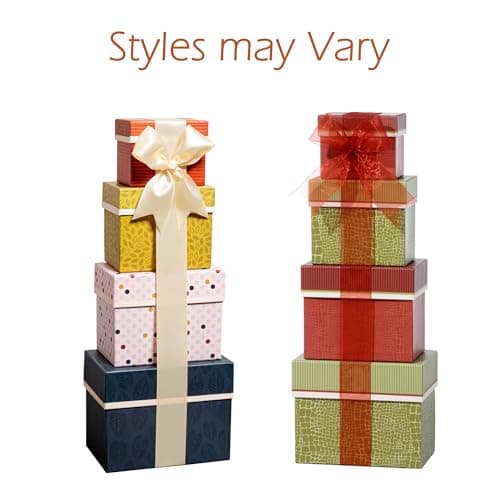 Broadway Basketeers 4 Box Gourmet Food | Tower Snacks | for Women, Men, Families, College – Delivery for Holidays, Appreciation, Thank You, Christmas, Corporate, Get Well Soon Care Package