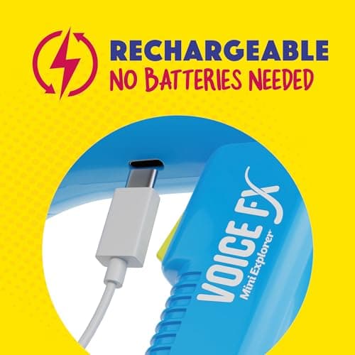 Voice Changer for Kids - Gifts for Kids - Voice Changing Device for Boys & Girls Ages 3-8+ Olds - Birthday Gifts for 3, 4, 5, 7, 8 Year Old Boy - Cool Outdoor Toys Gift Ideas for Kid, Toddler