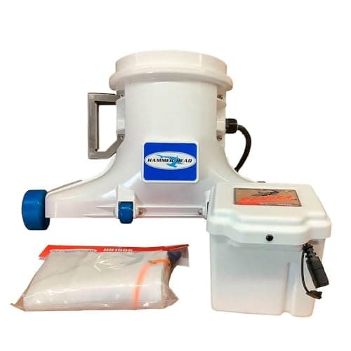 Hammerhead Remora XR1600 Portable Pool Vacuum | Cordless Commercial Pool Cleaner with 21" Head, 25ft Float Cable, Wearable LiFePO4 Battery Pack, and G5 Charger – Made in USA