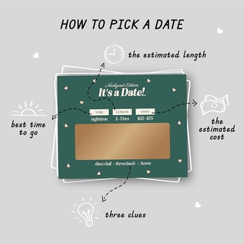 It's a Date! Newlywed Edition for Couples, The Ultimate Gift for Weddings, Bridal Showers, Engagements, and Bachelorette Parties