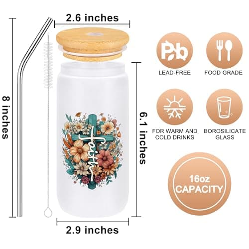 Christian Religious Gifts for Women Faith, Christmas Easter Valentines Mothers Day Unique Gifts for Christian Women Mom Daughter Sister Aunt Teacher Best Friend Grandma