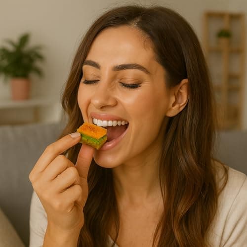 Cerez Pazari Baklava Pastry Gift Set - Turkish Baklava Pastry With Nuts & Spices - Baklava Gift Box From Turkey - Pastry, Halal Snacks - Assorted 45-48 Pieces Per Metal Dessert Box - 1.32 lbs