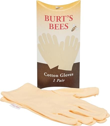 Burt's Bees Back to School Gift Ideas - Hand Repair Set, 3 Hand Creams plus Gloves - Almond Milk, Lemon Butter Cuticle Cream, Shea Butter Repair