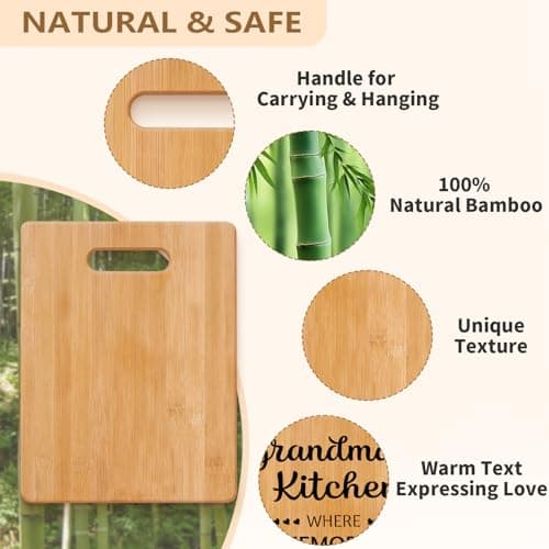 Grandma Gifts, Grandma Birthday Gifts, Unique Grandma Cutting Board, Best Christmas Birthday Mothers Day Gifts for Grandmother from Grandchildren