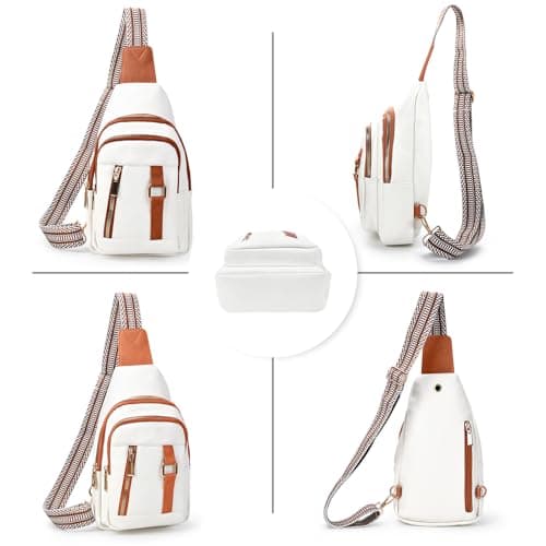 Crossbody Bags for Women Mothers Day Gifts for Mom Her Wife Birthday Gifts Small Sling Bag Leather Fanny Packs for Travel