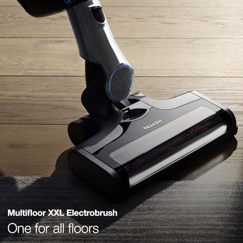 Miele Triflex HX2 Cat & Dog Cordless Stick Vacuum Cleaner, 60 min runtime, Obsidian Black / Rose Gold
