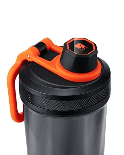 VOLTRX Electric Protein Shaker Bottle - USB Rechargeable Mixer Cup for Shakes and Meal Replacements, BPA-Free Tritan, 24oz