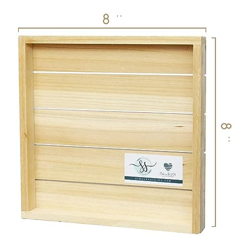 Simply Said, INC Perfect Pallet Petites Good Friends Are Like Stars Sign, Rustic Wooden Friendship Plaque, Farmhouse Shelf or Wall Decor, 8 Inch