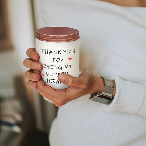 Best Friend Birthday Gifts for Women, Funny Friendship Sister Boss Coworkers Bestie mom Gag Gift for Her, Lavender Scented Candles