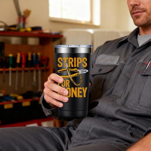 SpenMeta Christmas Tech Gifts for Men - Cool Technical Support Gifts for IT Techies Guys, Geek, Programmer - I'm My Family's Unpaid Tech Support Tumbler Cup 20oz