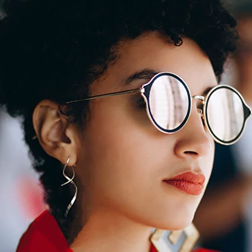 Earrings for Women Spiral threader earrings hand bent dangle earrings for women，suitable for gift giving, perfect for your birthday party, Christmas, gift giving.