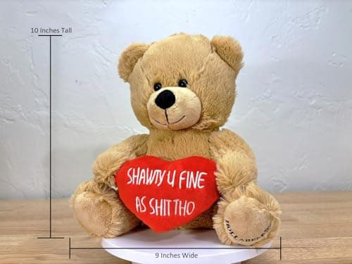 Hollabears Shawty U Fine 10" Original Teddy Bear Plush