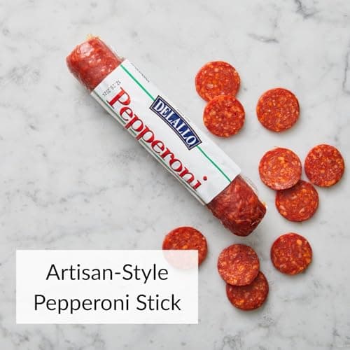 DeLallo Gourmet Pizza Kit Gift Basket, Includes Full-Sized Dough Kit, Tomato Sauce, Pepperoni Stick, and Premium Toppings, Italian Gift Basket for Pizza Lovers