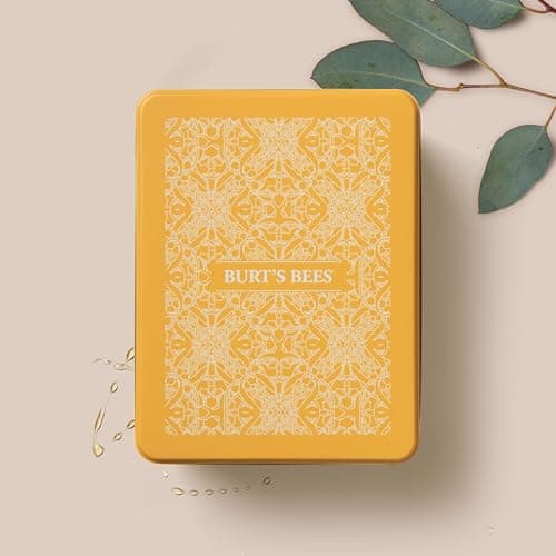 Burt's Bees Back To School Gifts Ideas - Classics Set, 6 Products in Giftable Tin – Cuticle Cream, Hand Salve, Lip Balm, Res-Q Ointment, Hand Repair and Foot Cream