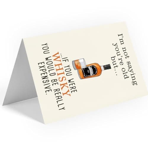 Greeting Card, Birthday Card for Husband, Men, Boyfriend, Him, Funny Gift, Happy Birthday, Premium 400gsm Cardstock