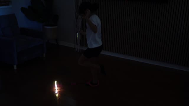 Flooyes Skip Ball for Kids, Ankle Skip Ball Toy with Counter, Timer and Cal Calculator, Girl Birthday Gifts for Age 6 7 8 9 10+, Rechargeable Colorful Flash Wheel Skip Ball for Girls Women