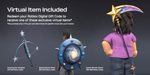 Roblox Digital Gift Card - 2,500 Robux [Includes Exclusive Virtual Item] [Digital Code]