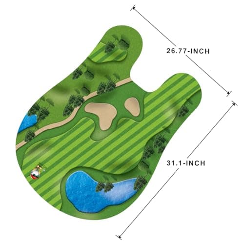 Toilet Golf, Toilet Golf Game Mini Golf - Gag Gifts for Men - Funny Dad Gifts, Funny Gifts for Men Boyfriend Brother, White Elephant Gifts for Adults