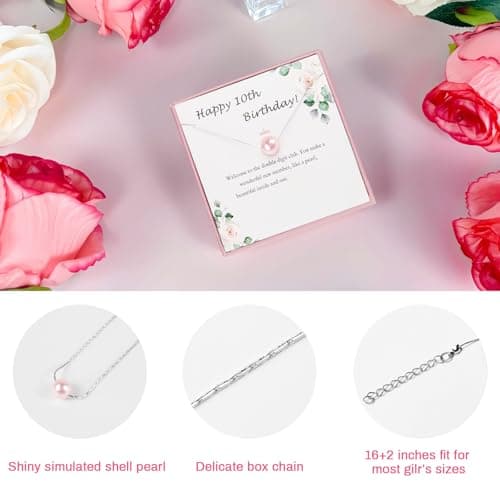 Gifts for 10 Year Old Girl, 10 Year Old Girl Birthday Gifts, 10th Birthday Gift for Girls Ideas for Daughter, Sister, Niece, Granddaughter, Popular Double Digits Birthday Gift for Teen Girls
