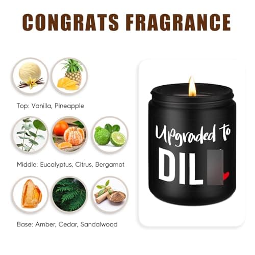 Fairy's Gift Candle, New Dad Gifts First Time, Dad to Be Gifts, Gender Reveal Baby Shower Presents Ideas, Birthday, Christmas, Funny Presents for Expecting Daddy, Expectant Father, Soon to Be Daddy