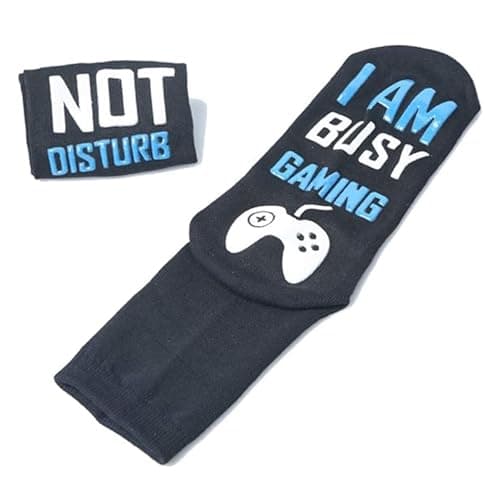Stocking Stuffers For Men Teens-Christmas Essentials White Elephant Gifts Funny Christmas Stockings Gaming Socks