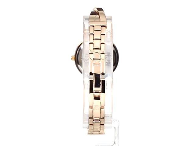 Anne Klein Women's Premium Crystal Accented Bangle Watch and Bracelet Set