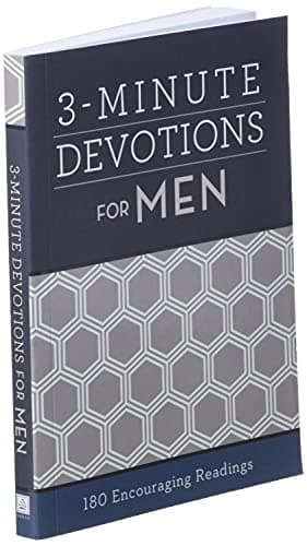3-Minute Devotions for Men: 180 Encouraging Readings