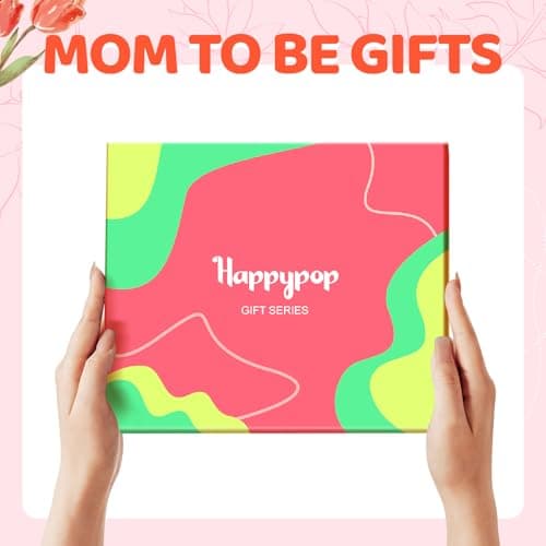 HAPPYPOP Expecting Mother's Day Gifts for New Mom - Mom To Be Gifts for Pregnant Women, Maternity Socks Pregnancy Stocking Stuffers, labor delivery