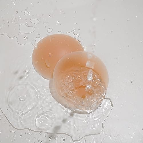 Luxury Nipple Covers 2 PAIRS Reusable Adhesive Breast Pasties for Strapless Outfits